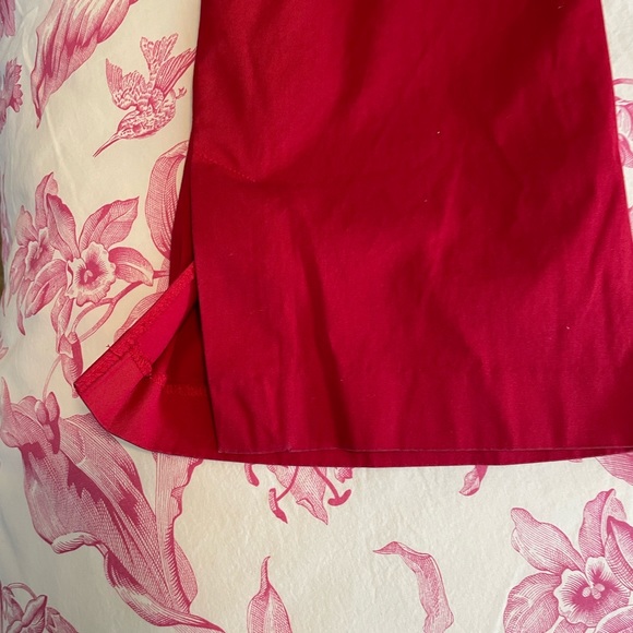 Venezia Cropped Red Pants - Picture 4 of 6